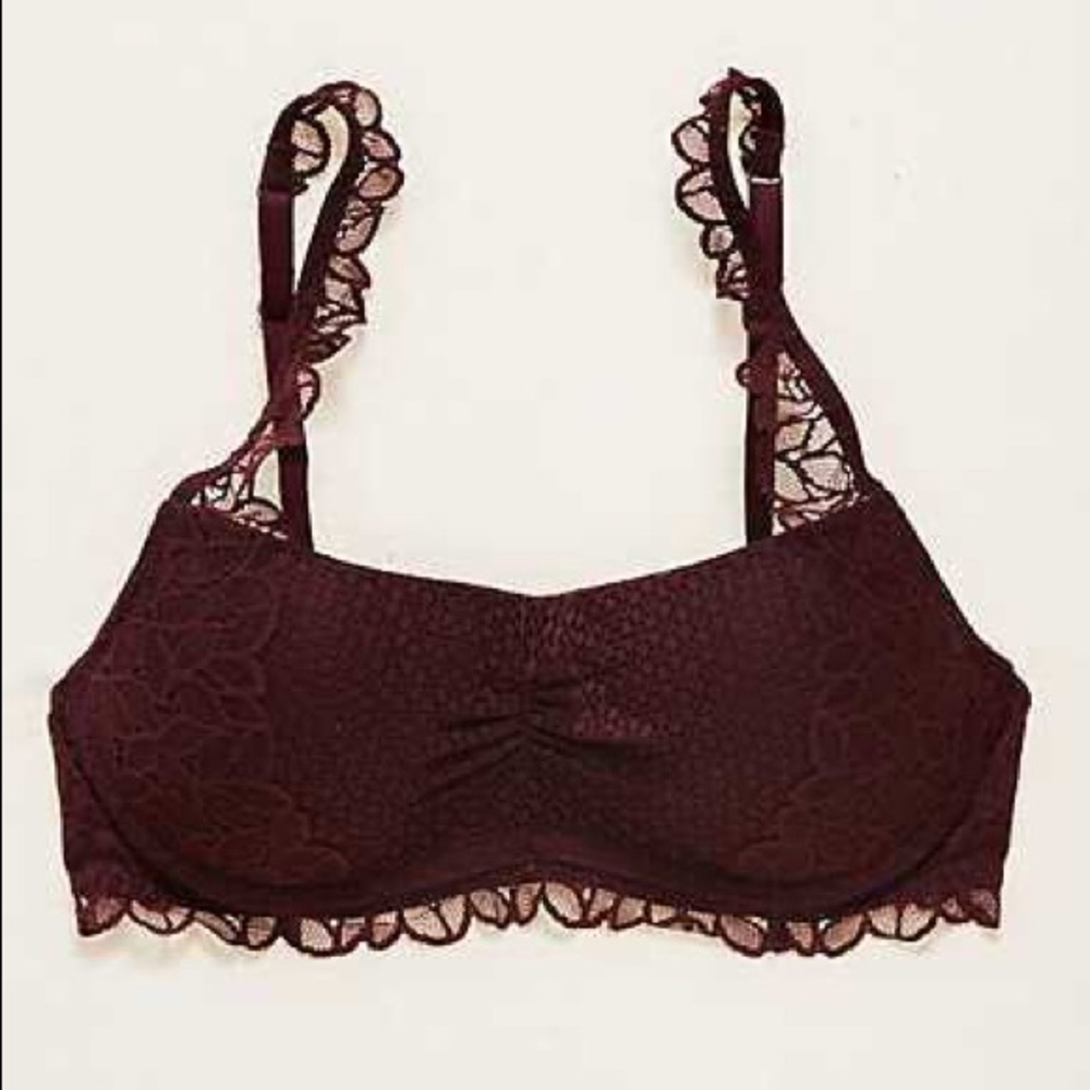 aerie lace bralette - xs